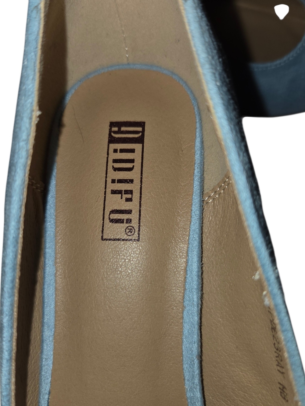IDIFU Dusty Blue Pointed-Toe Stiletto Pumps - Picture 8 of 10